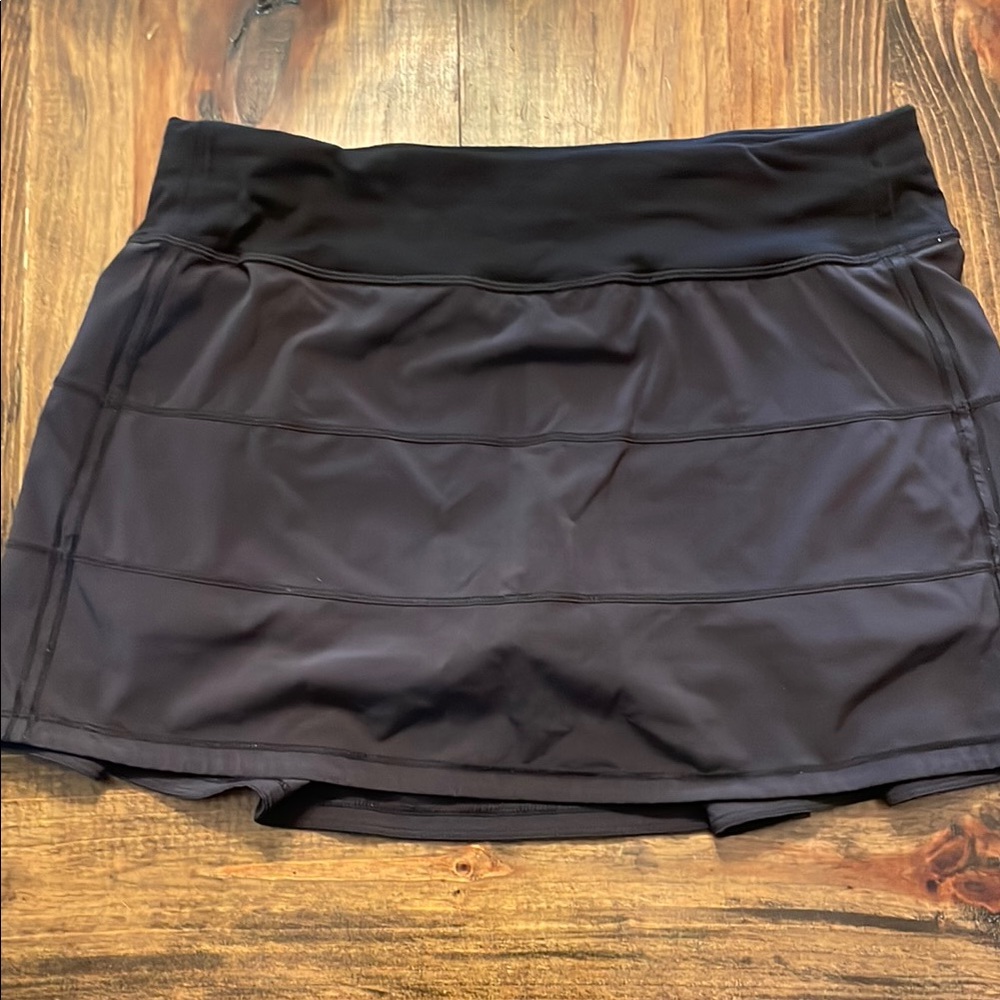 Lululemon black tennis Skort